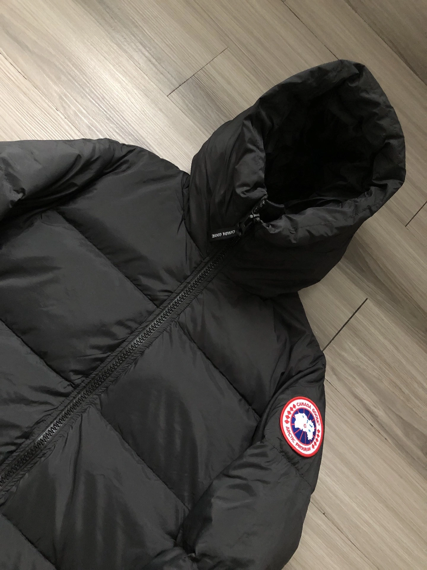 wg.luxury- 6oos5 LAWRENCE PUFFER Everett Down jacket 90 white duck down embroidery 2colour item:E-F524J3004-2